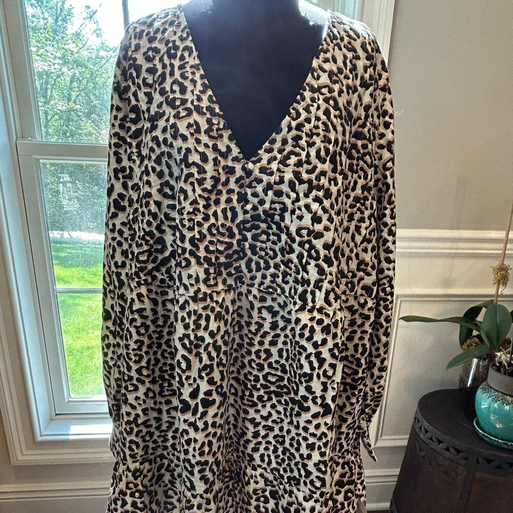 Asos Design Tiger Print Dress ~ Women's Size 22